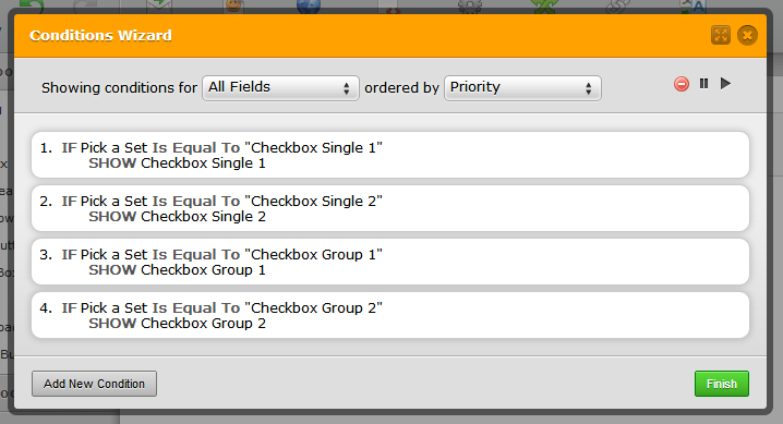 Is it possible to create a checkbox field based on conditional logic? Image 1 Screenshot 20