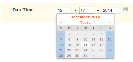 Disabled Past Dates in DateTime Field are still Selectable Image 5 Screenshot 104