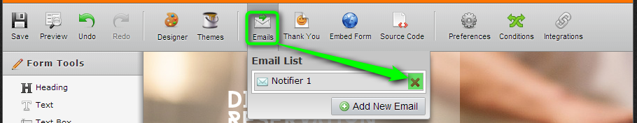 How can I remove unecessary fields that dont appear in the email notification? Image 1 Screenshot 20