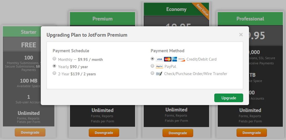 What is the Annual Cost for a Premium Plan? Image 1 Screenshot 20