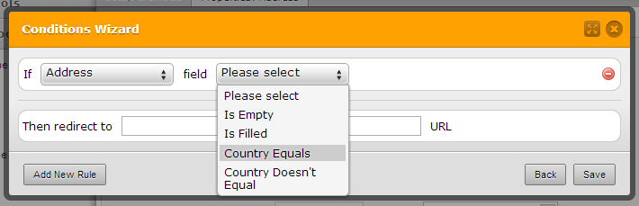 Conditional Logic Support for State in Address Field Image 1 Screenshot 40