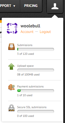 Is there a counter on your site to see how many forms have been submitted? Image 2 Screenshot 41