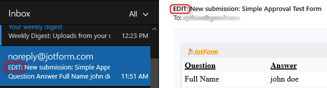 Is there are way to change EDIT to something like APPROVAL RESPONSE? Image 1 Screenshot 20