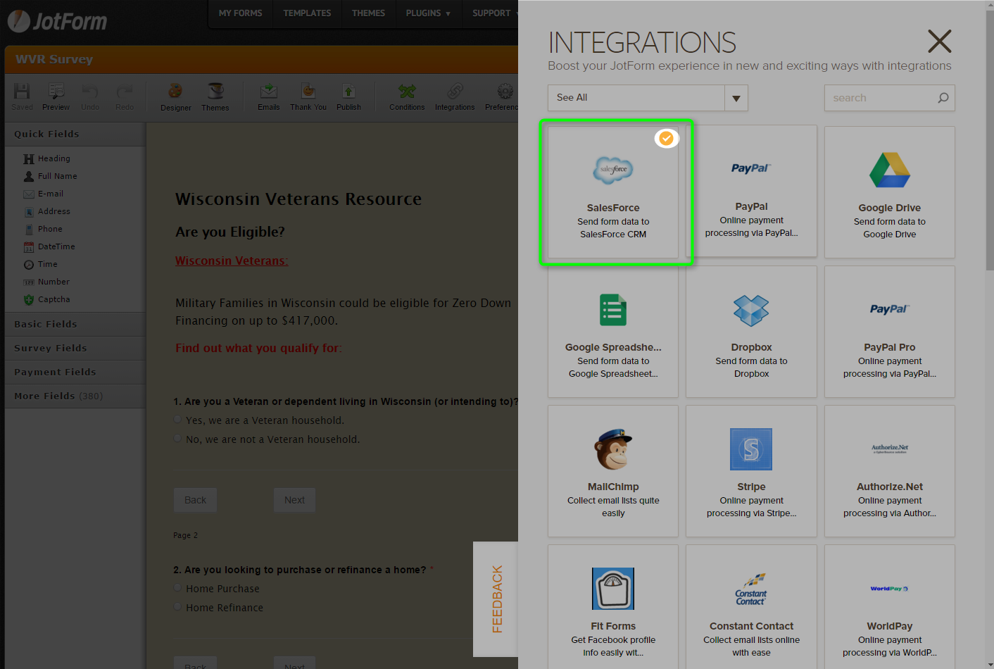 Salesforce Integration with my form Not Working Image 1 Screenshot 30