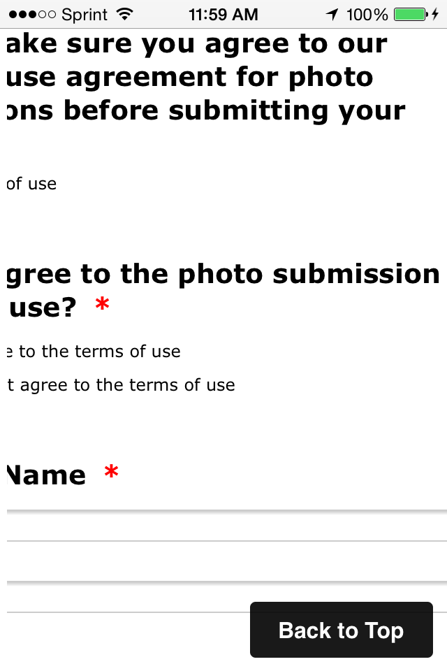 How can I make my form suitable for mobile when linked on our website? Image 3 Screenshot 72