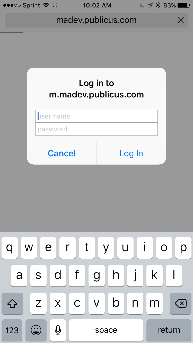 Form is not displaying correctly on iPhone 6 Screenshot 20