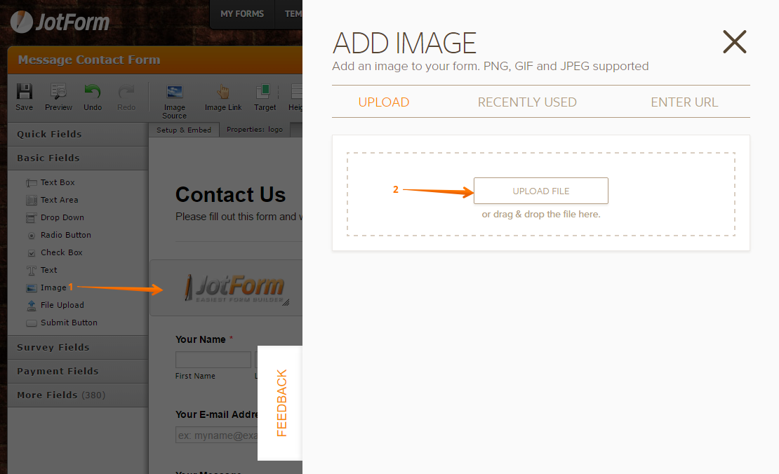 How can I add an image to my auto respond email to clients? Image 1 Screenshot 40
