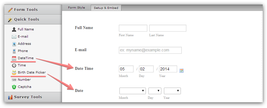 How to add a Calendar integration on the form Image 1 Screenshot 50