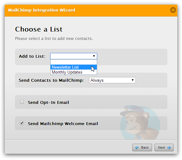 How to integrate a form with mail chimp Image 1 Screenshot 20