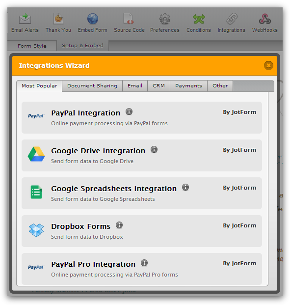 Integrations are not working Image 1 Screenshot 20