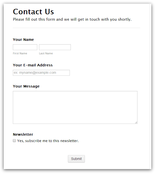 How to offer newsletter opt in to Constant Contact? Image 2 Screenshot 41