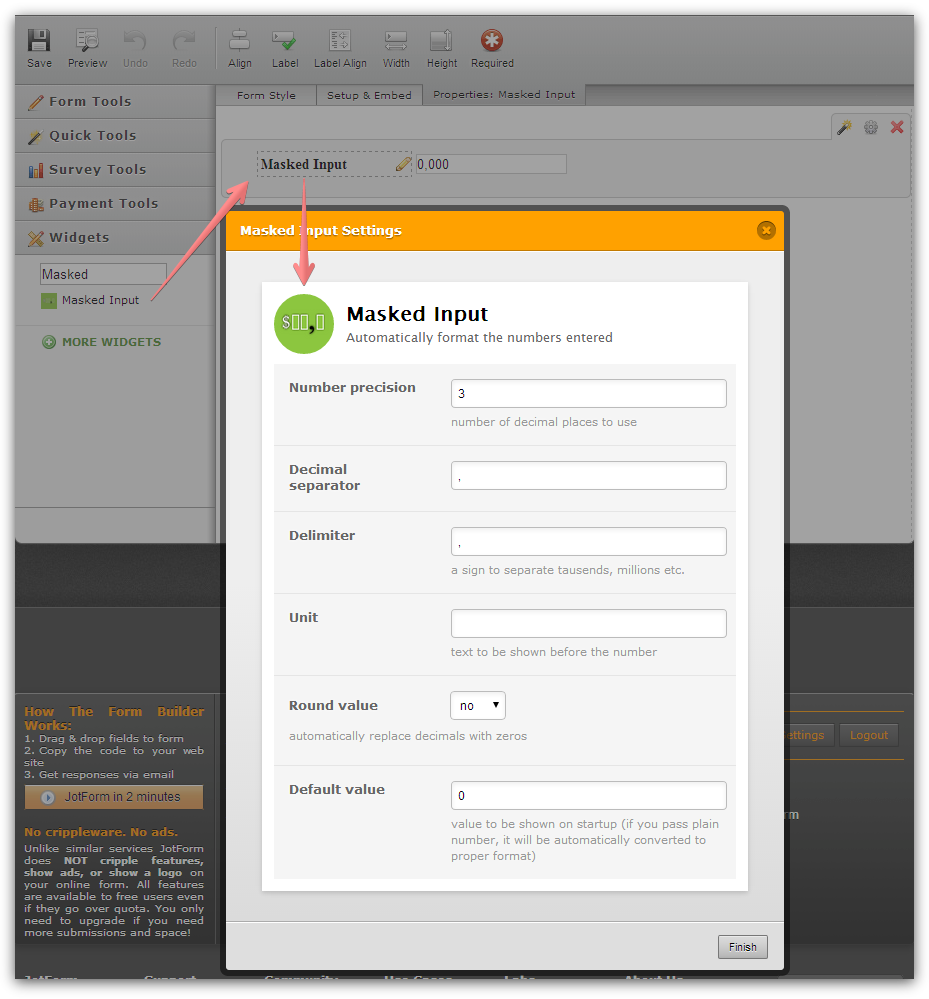 How to set a custom format number input Image 1 Screenshot 20