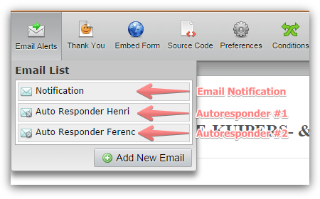 How to remove duplicated form email Autoresponder Image 1 Screenshot 20