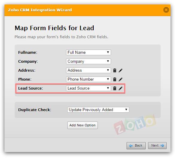 How to forward a custom Lead Source to Zoho CRM Image 2 Screenshot 41