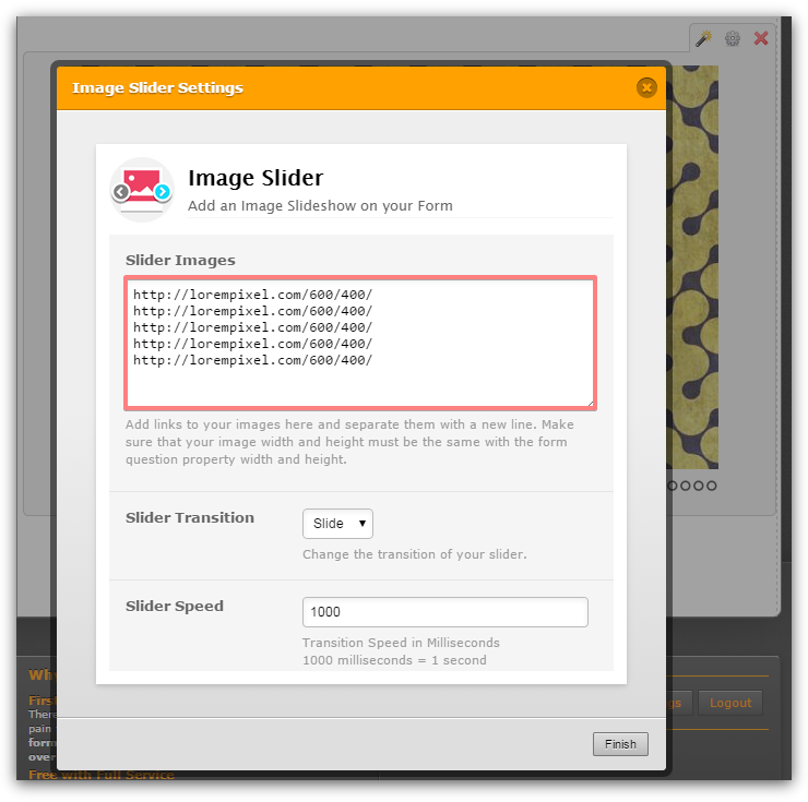 Image Slider widget not showing images loaded Image 1 Screenshot 20