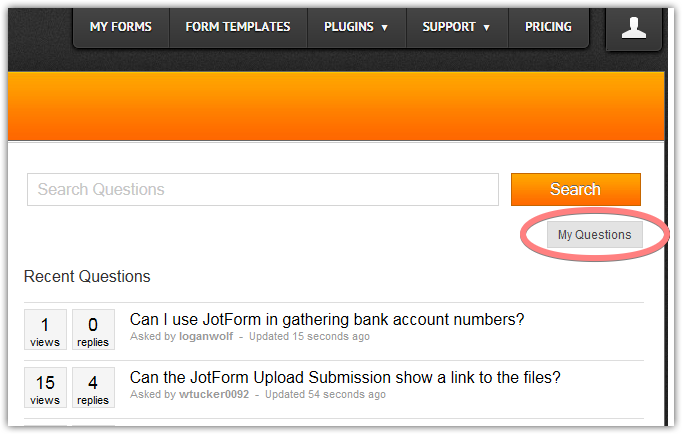My questions not updating on forum Image 1 Screenshot 20