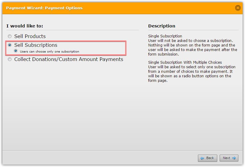 Is there a recurring payment option in Authorize Screenshot 20