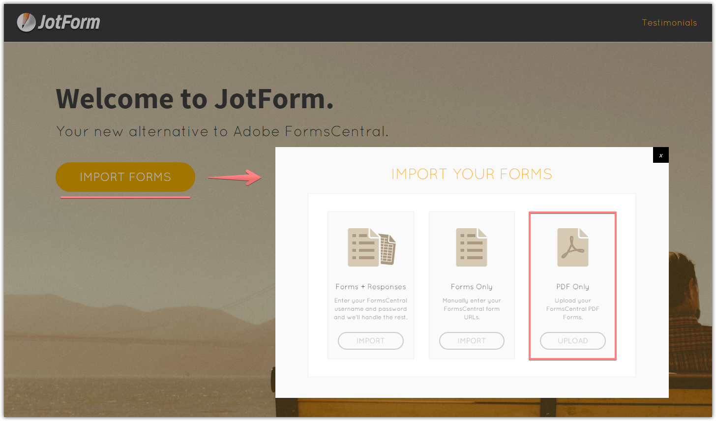 Can you upload a pdf and turn it into a jotform Image 1 Screenshot 20