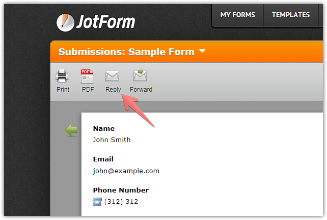 How do I contact/communicate with a survey submitter? Image 2 Screenshot 41