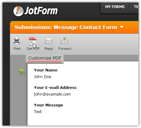 Is there a way to have forms submit to google drive in the same visual layout that they are in JotForm? Image 1 Screenshot 30