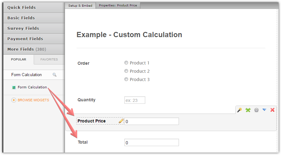 Custom Calculation Form: Can we dynamically change a product price based on a quantity? Image 2 Screenshot 81