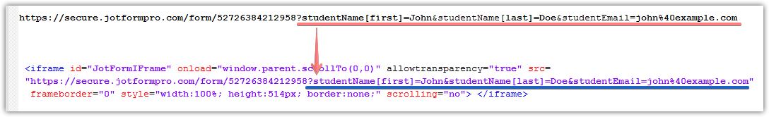 How to pass url variables to iframe? Image 1 Screenshot 20