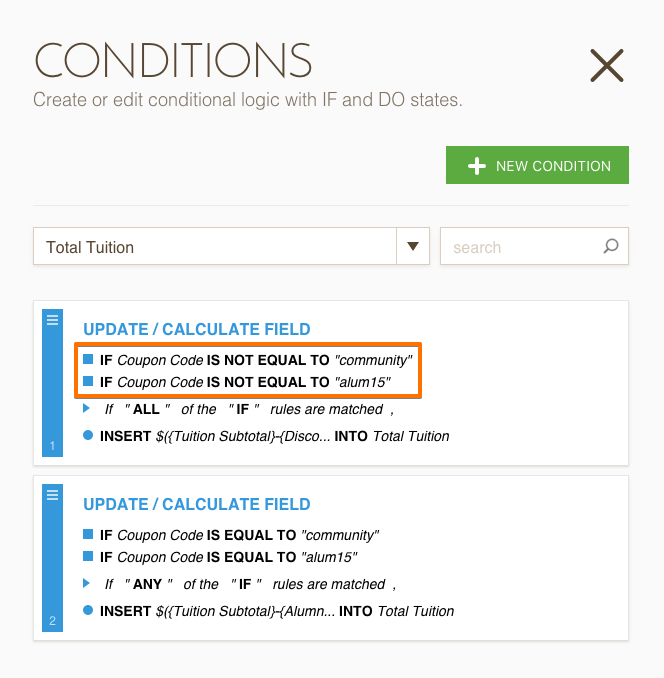 Calculation conditions not working Image 1 Screenshot 30