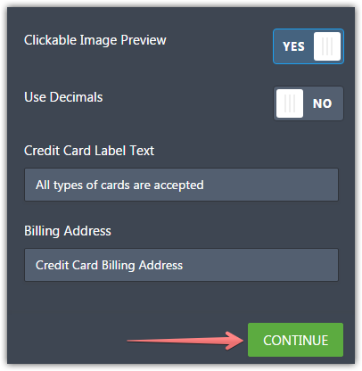How can I disable the decimal places in Payment field in the new form builder? Image 1 Screenshot 20