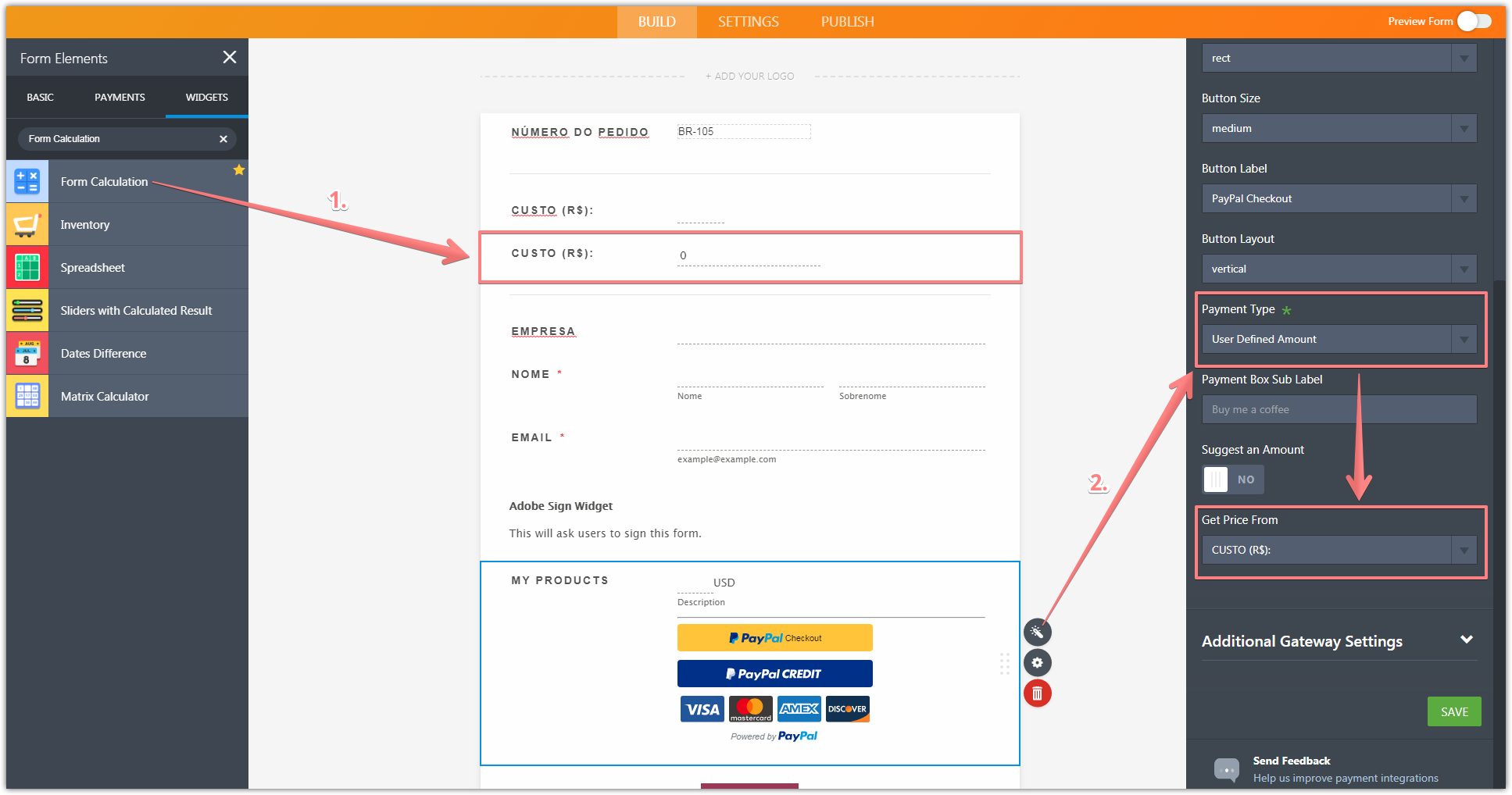 Paypal form total calculation Image 1 Screenshot 20