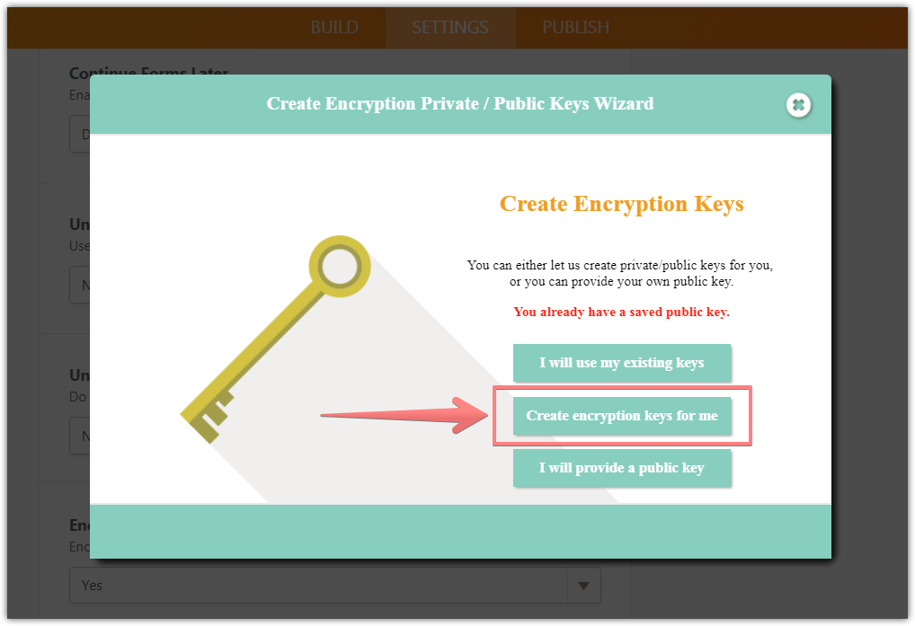 Encrypted Form: Lost encryption key   what to do Image 3 Screenshot 82