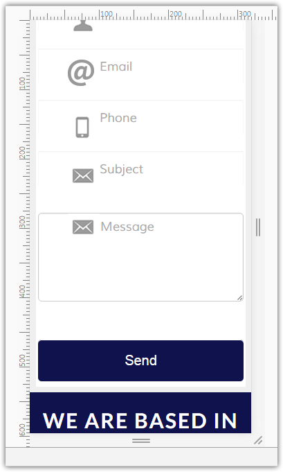 Submit button is not displaying on embedded mobile form Image 2 Screenshot 41