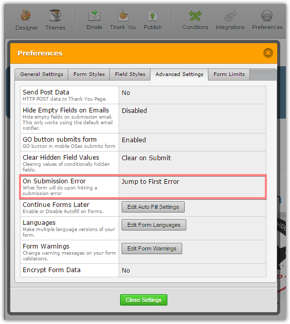 Forms not scrolling to unfilled required widget fields upon submit button click Image 1 Screenshot 20