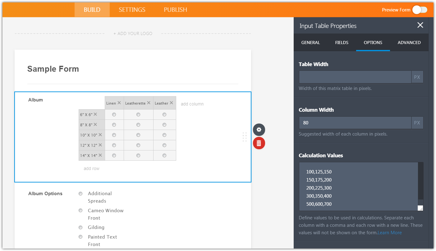 Creating pricing calculation form Image 1 Screenshot 20