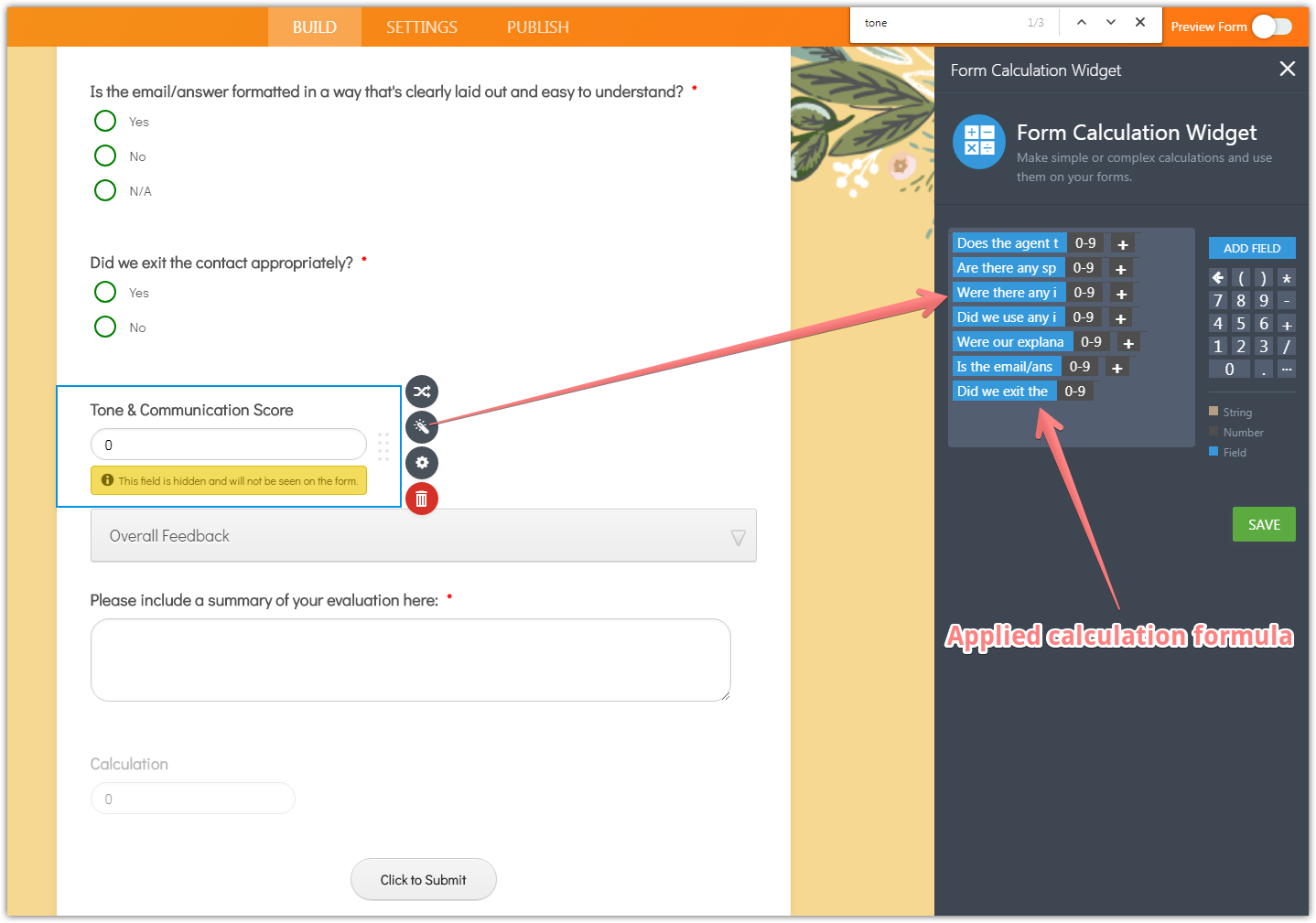 Calculation scores changing randomly on submissions Image 1 Screenshot 40