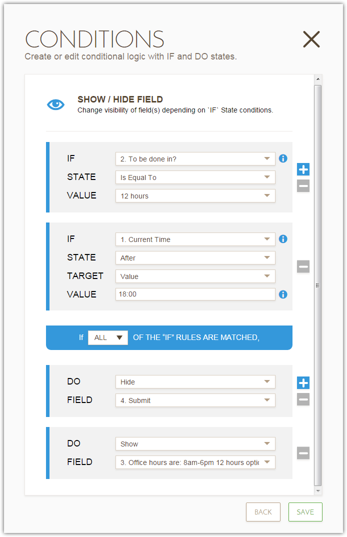 Restricting form options based on access time Image 3 Screenshot 62