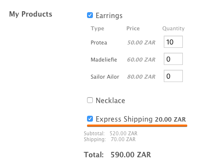 Add multiple shipment costs Image 1 Screenshot 20