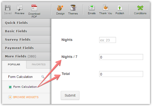 How to calculate total cost based on number of nights with weekly discount Image 2 Screenshot 71