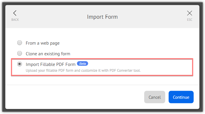 How to upload fillable PDF to JotForm Image 4 Screenshot 93