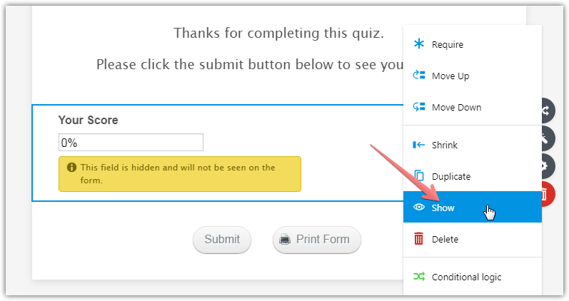 Quizform: Total Questions dont show the correct number of number of questions Screenshot 30