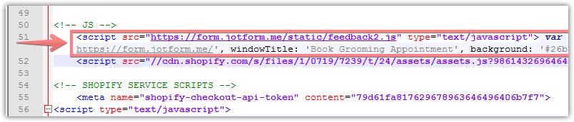 JotForm Lightbox: Javascript conflict in Shopify website Image 1 Screenshot 30