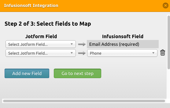 Pass Payment/CC information to infusionsoft Image 1 Screenshot 30