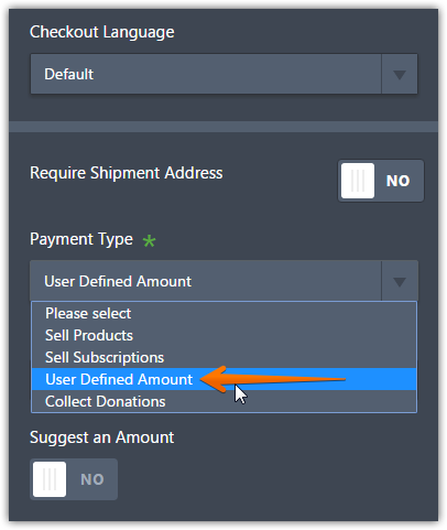 Changing between product and donation payment type in PayPal integration Image 1 Screenshot 20