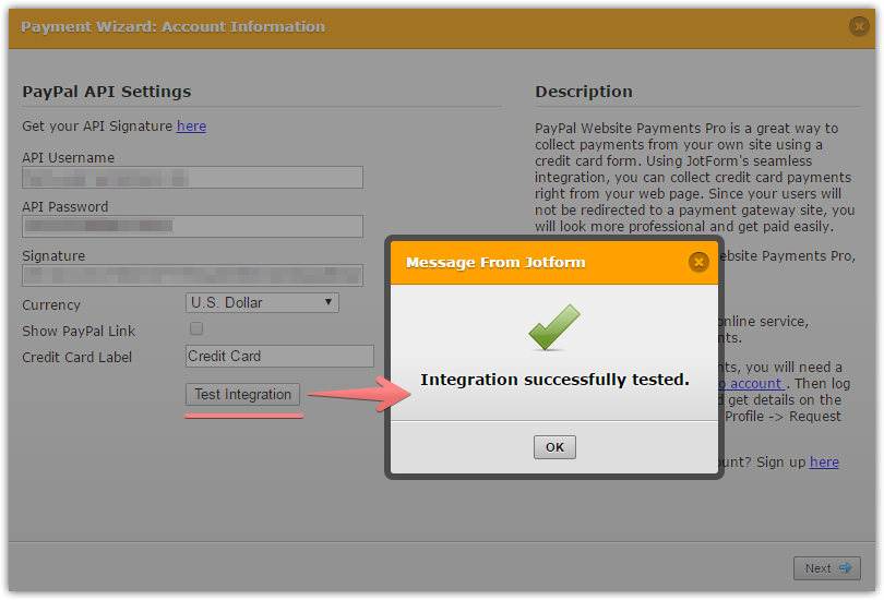 PayPal Pro: Verify Integration button does not work Image 1 Screenshot 20