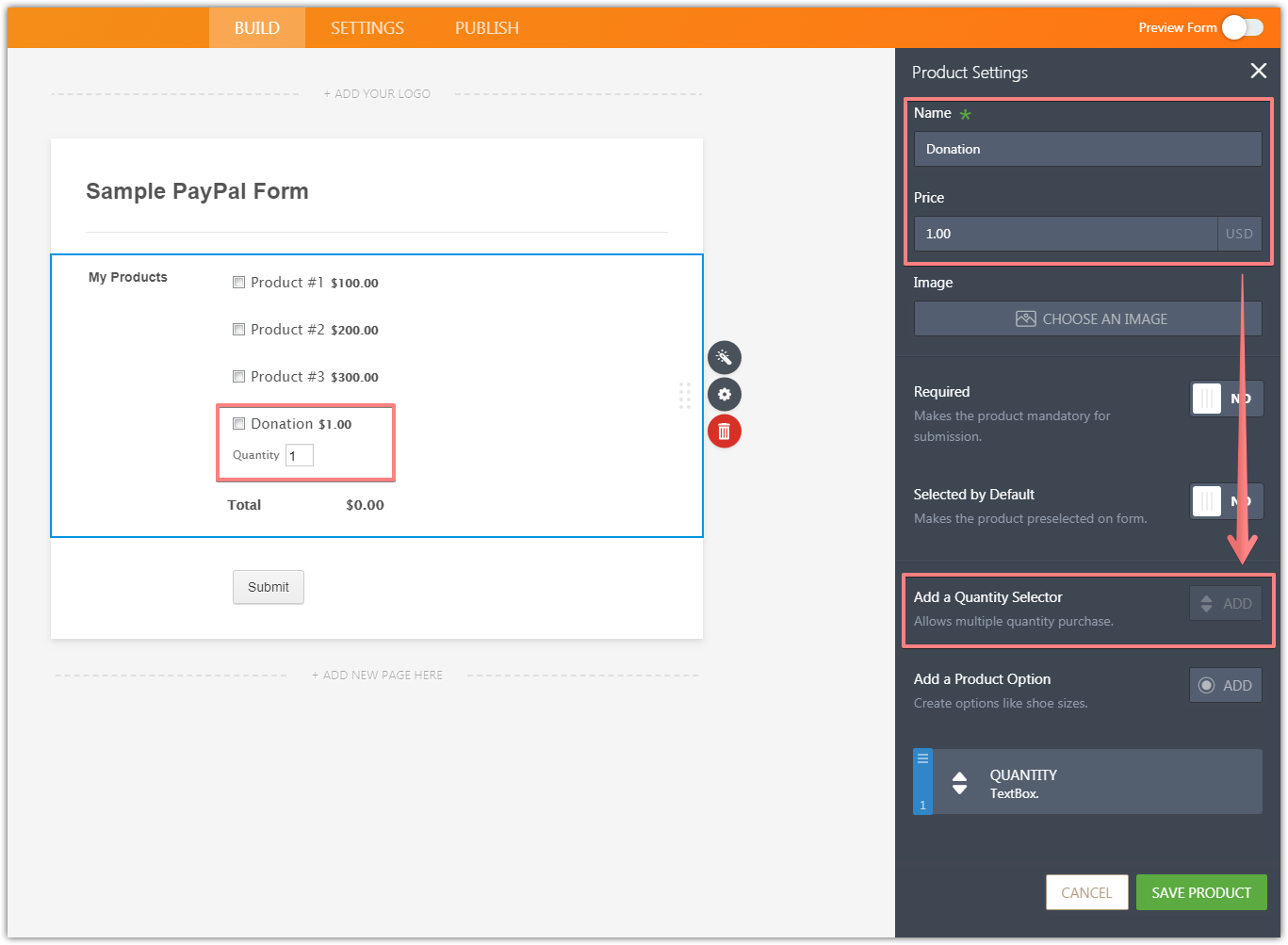 Add any amount option to PayPal payment field Image 1 Screenshot 20