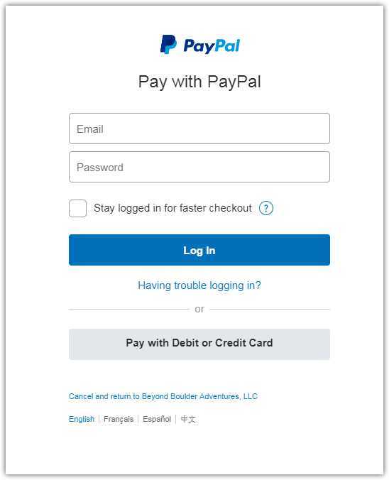 Why isnt my form taking me to the paypal interface after I select my products and hit submit? Image 1 Screenshot 30