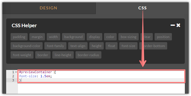 How to control (get a bigger) text size in preview before submit widget? Image 1 Screenshot 20