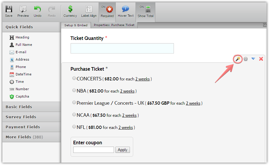 Stripe Form: Where do I go to add multiple coupon codes? Image 1 Screenshot 40