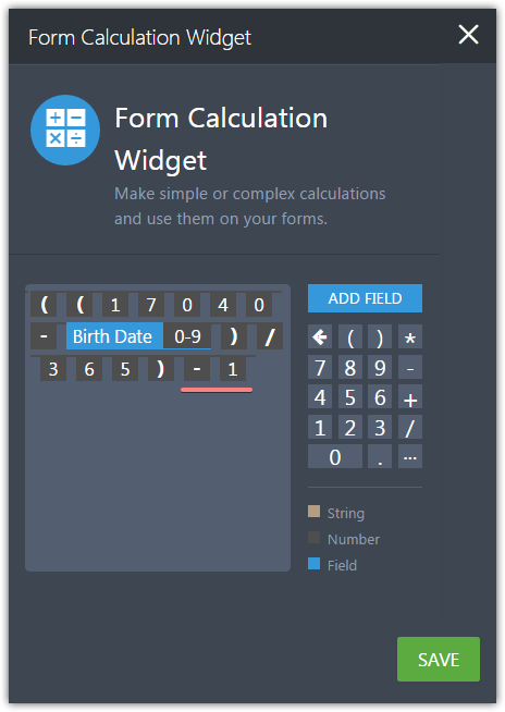 Creating age calculator form Image 1 Screenshot 30
