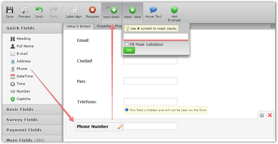 Zoho CRM: Phone field mapped from a text box is not forwarded to zoho Image 1 Screenshot 20