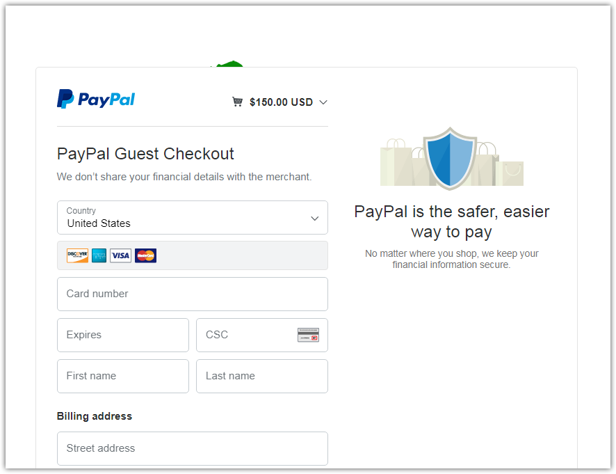 Why I get Invalid PayPal account used on my form when I try to use user defined amount? Image 1 Screenshot 20